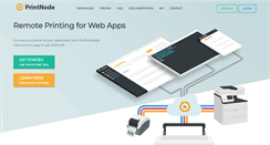Desktop Screenshot of printnode.com